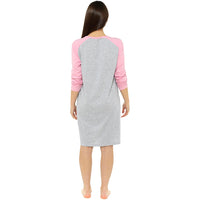 Ladies Love Printed Long Sleeve Nightie
