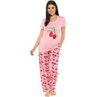 Ladies Cherry Bomb Pyjama Set
