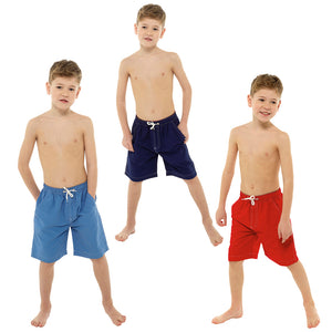 Boys Plain Swim Shorts