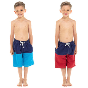 Boys Colourblock Swim Shorts