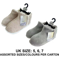 Ladies Women Coral Fleece Slipper Boots