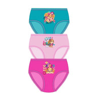 Girls Cartoon Character Paw Patrol Briefs (3 Pack)