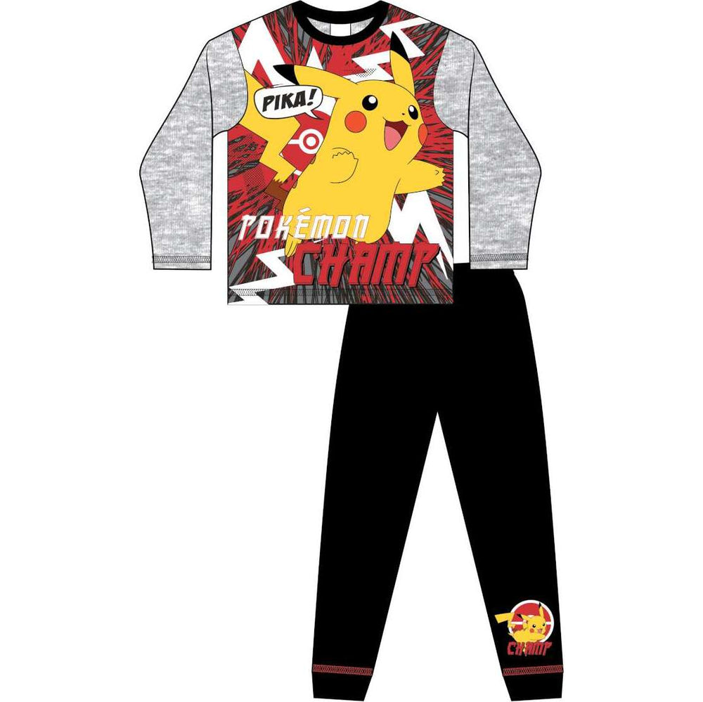 Boys Older Pokemon PJ Pyjama Set