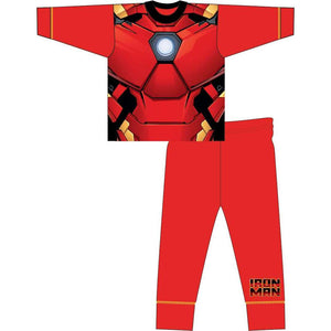 Boys Avengers Iron Man Novelty PJ Pyjama Set