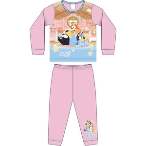 Girls Licensed Toddler Bluey PJ Pyjama Set