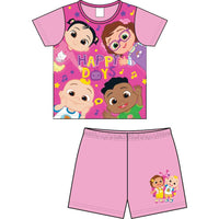 Girls Toddler Cocomelon Short PJ Pyjama Set