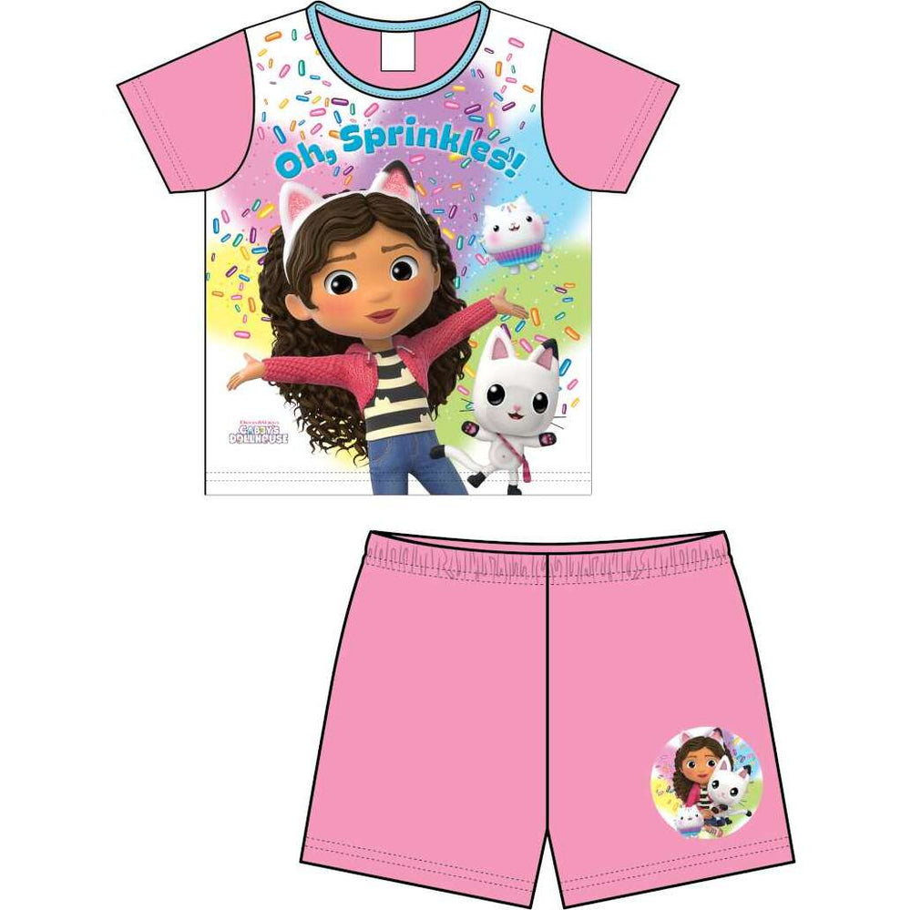Girls Toddler Gabbys Dollhouse Short PJ Pyjama Set