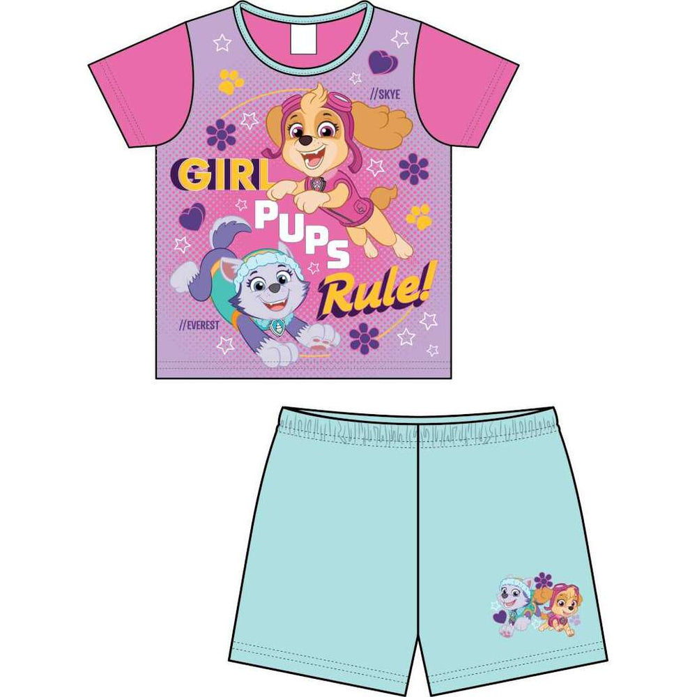 Girls Toddler Paw Patrol Short PJ Pyjama Set