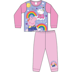 Girls Character Toddler Peppa Pig PJ Pyjama Set