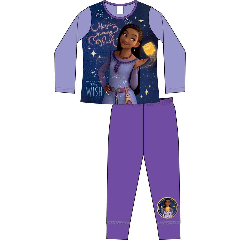 Girls Disney Wish Older PJ Pyjama Set