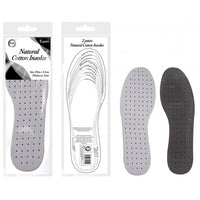Buy wholesale 2pairs natural cotton insoles Supplier UK