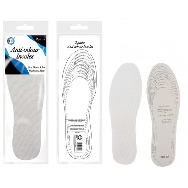 Buy wholesale 2pairs anti-odour insoles Supplier UK