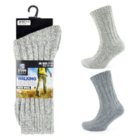 Mens Wool Blend Walking Socks 1pp
