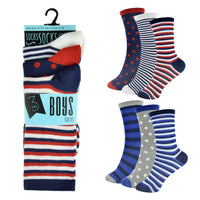 Boys Design Socks (3 Pack)
