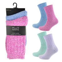 Ladies Soft Feel Socks (2 Pack)