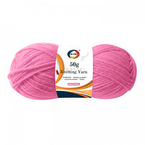 50g Knitting Yarn - Baby Pink