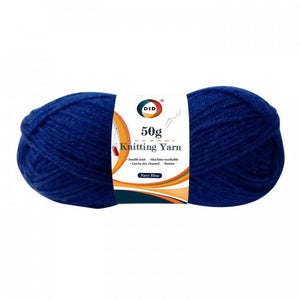 50g Knitting Yarn - Navy Blue