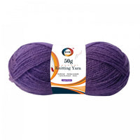 50g Knitting Yarn - Purple