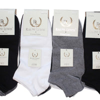 Mens Trainer Socks (Black Grey White)