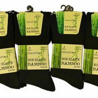 Mens Non Elastic Top Bamboo Socks