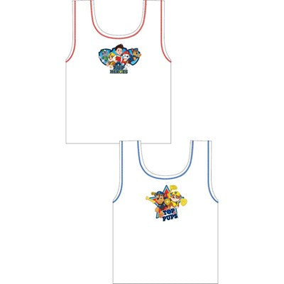 Boys Cartoon Character Paw Patrol Vests (2 Pack)