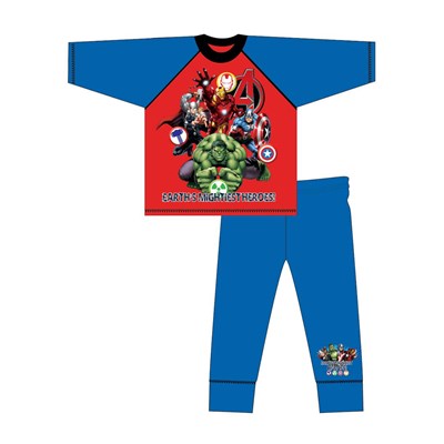 Boys Avengers Long Sleeve Pyjama Set