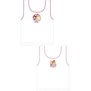 Girls Cartoon Character Disney Forever Princess Vests (2 Pack)