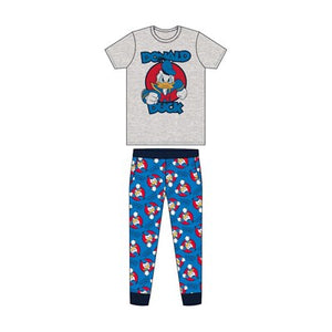 Mens Cartoon Character Donald Duck Pyjama Set
