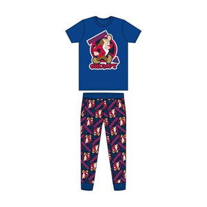 Mens Cartoon Character Mr Grumpy Pyjama Set Order Wholesale