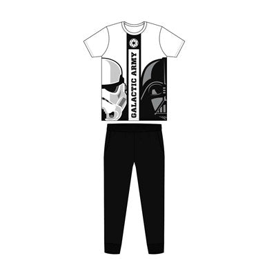 Mens Cartoon Character Star Wars Pyjama Set