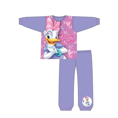 Girls Toddler Cartoon Character Daisy Duck Long Sleeve Pyjama Set