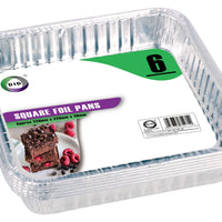 5pc Square Foil Pans