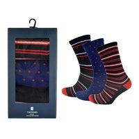 Mens 3 Pack Boxed Socks