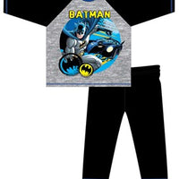 Boys Licensed Batman Long Sleeve Pyjama PJs Set