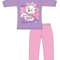 Girls Licensed Marie Long Sleeve Pyjama PJs Set