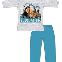 Girls Licensed Harry Potter Long Sleeve Pyjama PJs Set