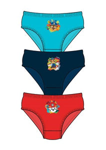 Boys Character Paw Patrol 3pk Underwear Briefs