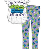 Ladies Character Toy Story Long Pyjama PJs Set