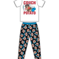 Mens Mr Potato Head Pyjama PJs Set