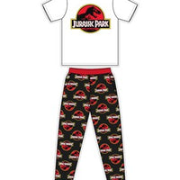Mens Licenced Jurassic Park Pyjama PJs Set