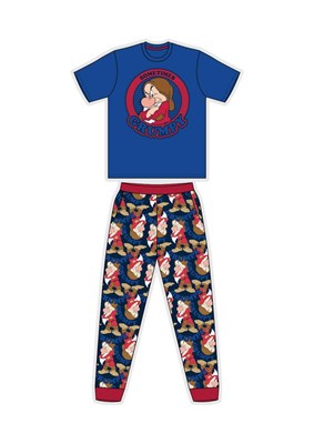 Mens Character Disney Grumpy Pyjama PJs Set