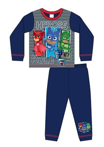 Boys Toddler Long Sleeve Pyjama Set Masks Sub PJs