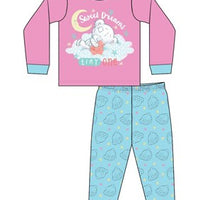 Baby Girls Licensed Tiny Tatty Teddy Long Pyjama PJs Set