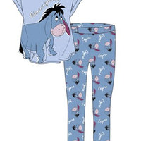 Ladies Official Disney Eeyore Pyjama PJs Set