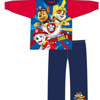 Boys Toddler Licensed Paw Patrol Long Sleeve Pyjama PJs Set