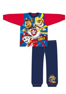 Boys Toddler Licensed Paw Patrol Long Sleeve Pyjama PJs Set