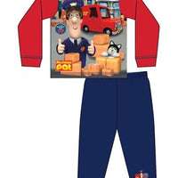Boys Character Toddler Postman Pat Sub Long Sleeve Pyjama PJs Set