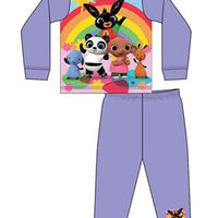 Girls Licensed Toddler Bing Sub Long Sleeve Pyjama PJs Set