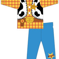Boys Official Toy Story Woody Novelty Long Sleeve Pyjama PJs Set