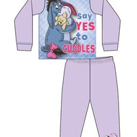 Girls Character Toddler Eeyore Sub Pyjama PJs Set